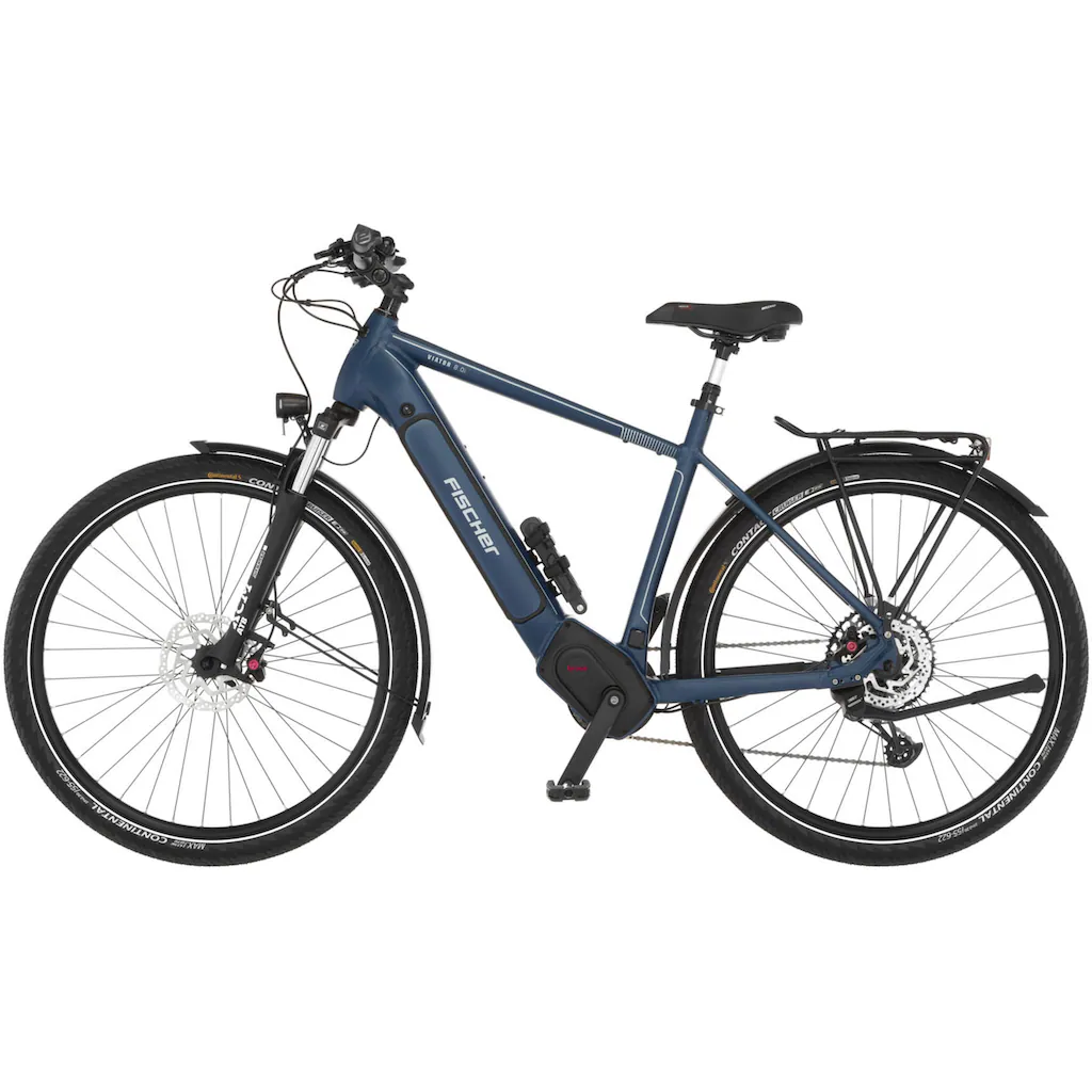 FISCHER Fahrrad E-Bike »VIATOR 8.0I 711 55« 12 Gang SX 11-50 Kettenschaltung (mit Faltschloss) Pedelec Elektrofahrrad für Damen u. Herren Trekkingrad auf Raten Speichern exportieren