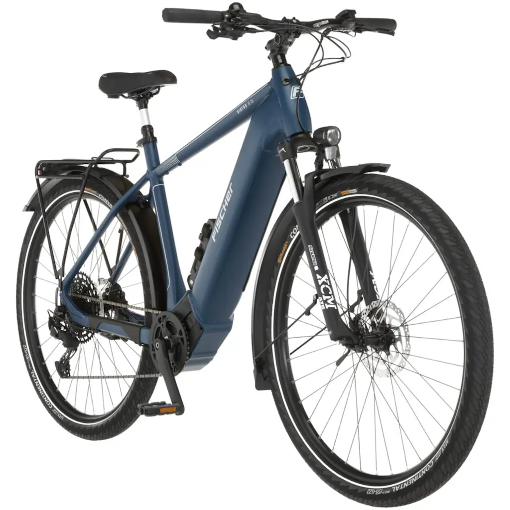 FISCHER Fahrrad E-Bike »VIATOR 8.0I 711 55« 12 Gang SX 11-50 Kettenschaltung (mit Faltschloss) Pedelec Elektrofahrrad für Damen u. Herren Trekkingrad auf Raten Speichern exportieren