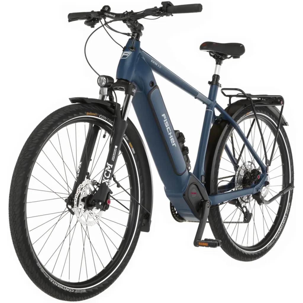 FISCHER Fahrrad E-Bike »VIATOR 8.0I 711 55« 12 Gang SX 11-50 Kettenschaltung (mit Faltschloss) Pedelec Elektrofahrrad für Damen u. Herren Trekkingrad auf Raten Speichern exportieren
