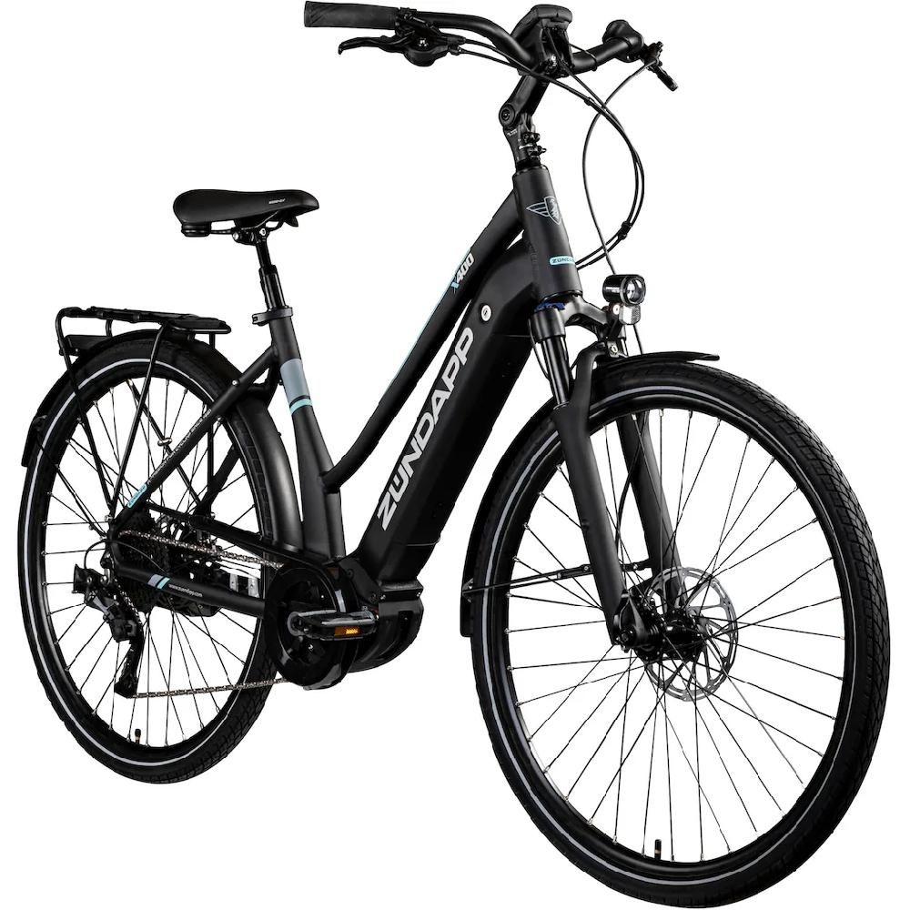 Zündapp E-Bike »X400« 11 Gang Shimano Deore XT Mittelmotor 250 W Pedelec Elektrofahrrad für Damen u. Herren Trekkingrad Black Friday Preise