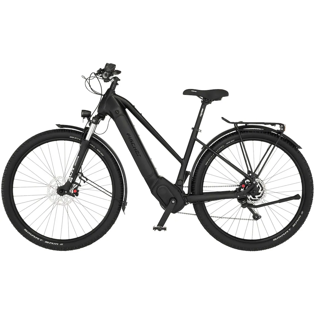 FISCHER Fahrrad E-Bike »TERRA 8.0i 45« 10 Gang Shimano Deore Mittelmotor 250 W (mit Fahrradschloss) Pedelec Elektrofahrrad für Damen u. Herren ATP auf Rechnung online bestellen 50% Rabatt für begrenzte Zeit