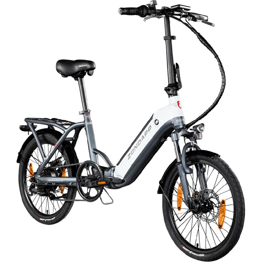 Zündapp E-Bike »ZT20R« 6 Gang Heckmotor 250 W Pedelec Elektrofahrrad für Damen u. Herren Faltrad auf Rechnung online bestellen 2025