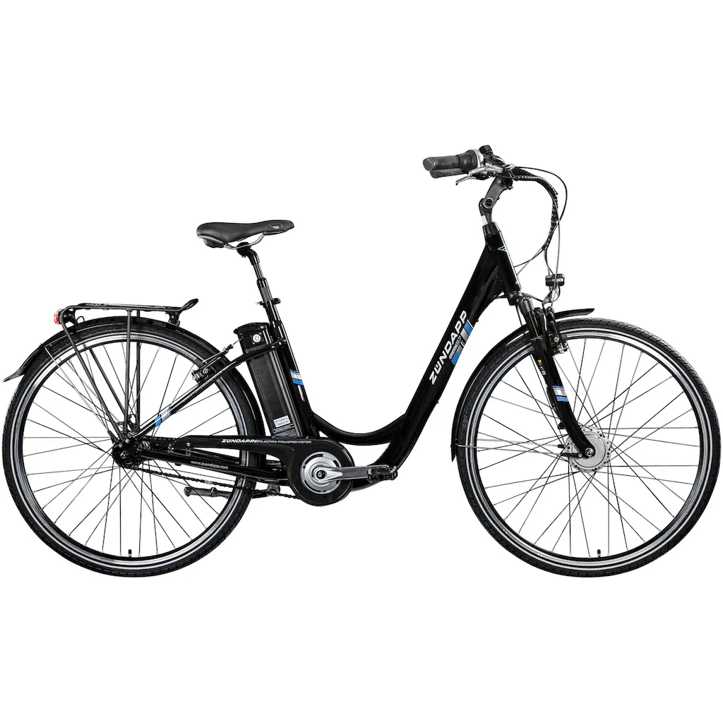 Zündapp E-Bike »Green 3.7« 7 Gang Frontmotor 250 W Pedelec Elektrofahrrad für Damen u. Herren Cityrad auf Rechnung bestellen Auslauf