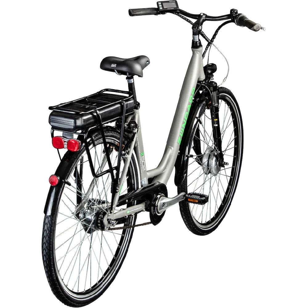 Zündapp E-Bike »Z502« 7 Gang Frontmotor 240 W Pedelec Elektrofahrrad für Damen u. Herren Cityrad auf Raten Schlussverkauf
