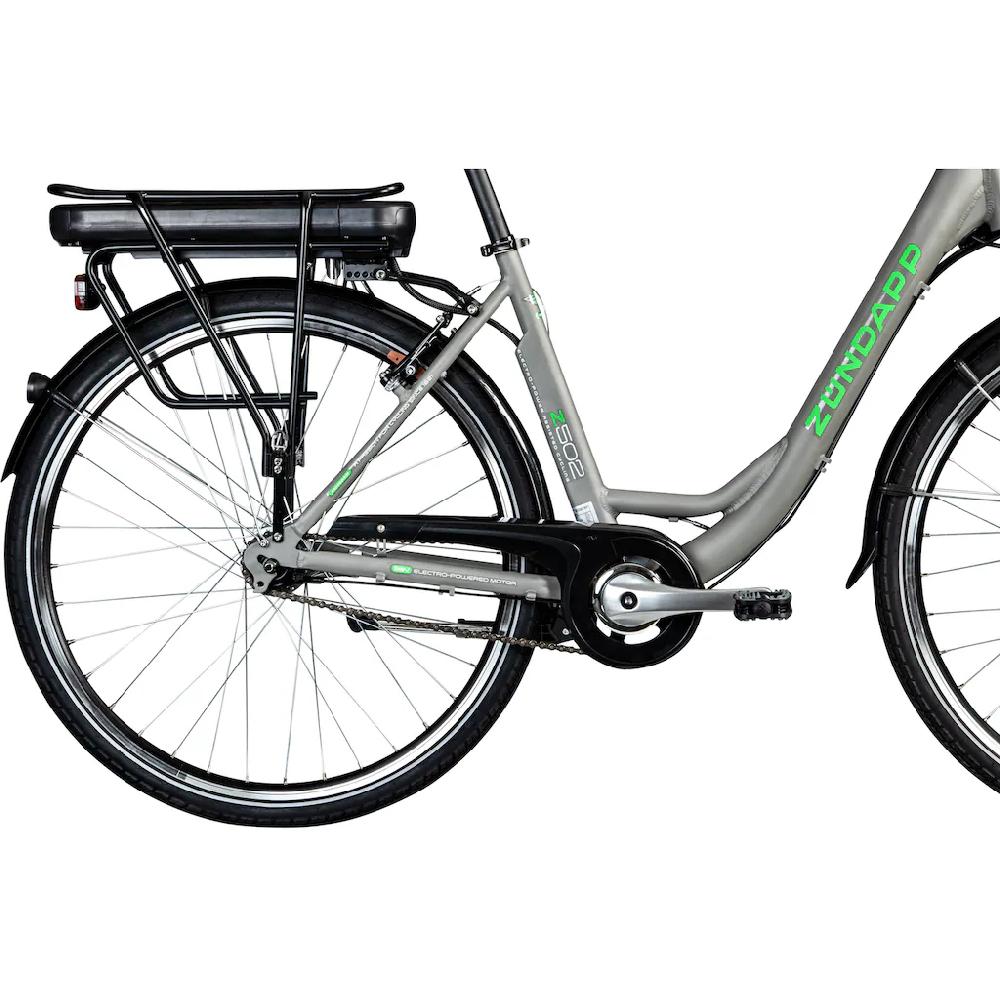 Zündapp E-Bike »Z502« 7 Gang Frontmotor 240 W Pedelec Elektrofahrrad für Damen u. Herren Cityrad auf Raten Schlussverkauf