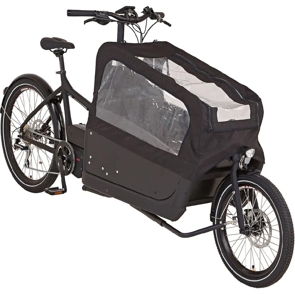 Prophete E-Bike »CARGO Plus 22.ETL.10« 8 Gang Shimano Acero Mittelmotor 250 W Pedelec Elektrofahrrad für Damen u. Herren Lastenrad Günstiger Verkauf