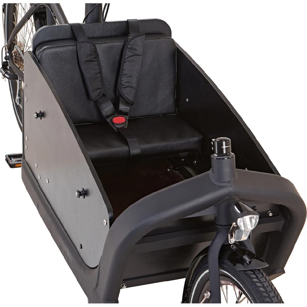Prophete E-Bike »CARGO Plus 22.ETL.10« 8 Gang Shimano Acero Mittelmotor 250 W Pedelec Elektrofahrrad für Damen u. Herren Lastenrad Günstiger Verkauf