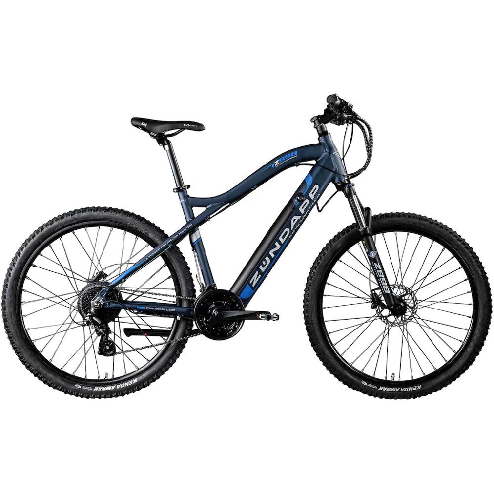 Zündapp E-Bike »Z898« 24 Gang Heckmotor 250 W E-Bike E Mountainbike 27 5 Zoll Pedelec 170 - 190 cm Hardtail MTB auf Rechnung kaufen Meist gekauft