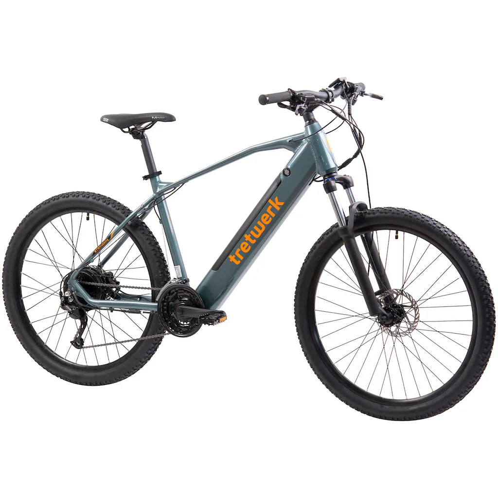 Tretwerk E-Bike »Bolt« Shimano Heckmotor 250 W Pedelec Elektrofahrrad für Damen u. Herren MTB Mountainbike Günstig kaufen