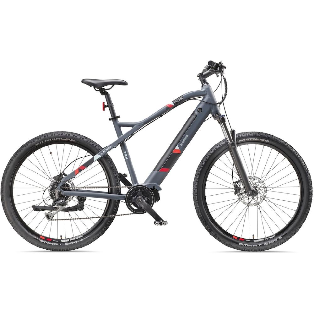 Telefunken E-Bike »Aufsteiger M925« 8 Gang Shimano Acera Mittelmotor 250 W Pedelec Elektrofahrrad für Damen u. Herren MTB Mountainbike Begrenztes Angebot
