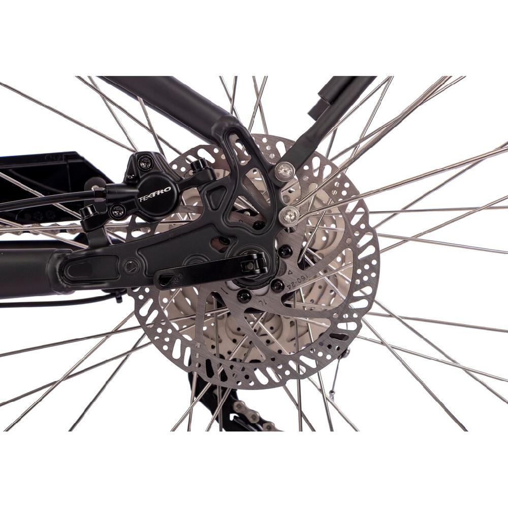 SAXONETTE E-Bike »Quantum Sport Wave« 10 Gang Shimano Mittelmotor 250 W Pedelec Elektrofahrrad für Damen u. Herren Trekkingrad auf Rechnung Saisonschlussverkauf