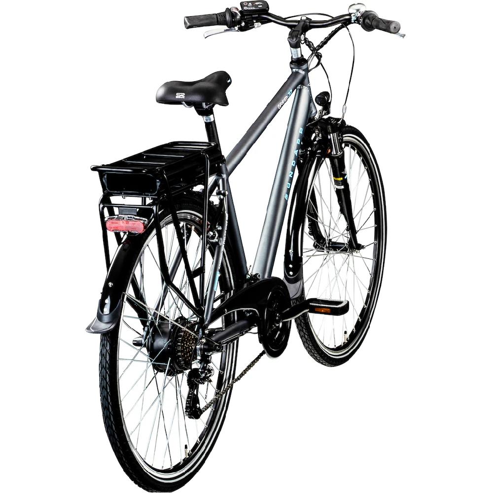 Zündapp E-Bike »Green 7.7 Herren« 21 Gang Shimano Altus Heckmotor 250 W Pedelec Elektrofahrrad für Damen u. Herren Trekkingrad Black Friday