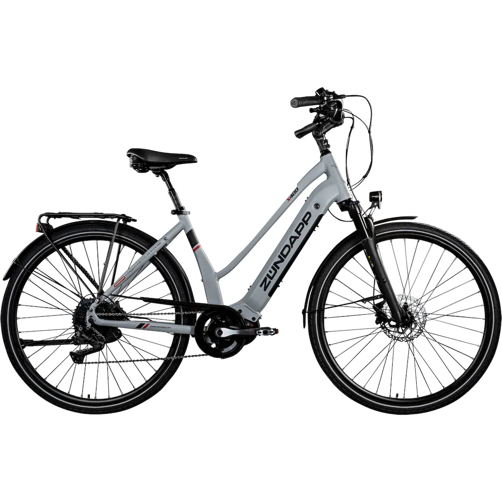 Zündapp E-Bike »X400« 11 Gang Shimano Deore XT Mittelmotor 250 W Pedelec Elektrofahrrad für Damen u. Herren Trekkingrad Weihnachtsangebot