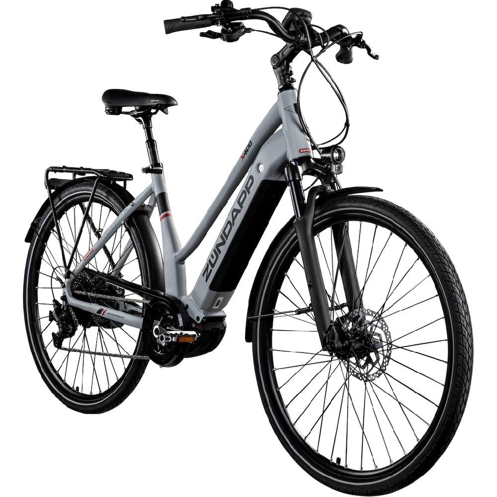 Zündapp E-Bike »X400« 11 Gang Shimano Deore XT Mittelmotor 250 W Pedelec Elektrofahrrad für Damen u. Herren Trekkingrad Weihnachtsangebot