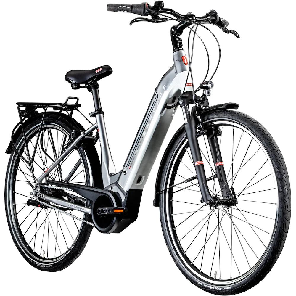 Zündapp E-Bike »Z905« 7 Gang Nexus Mittelmotor 250 W Pedelec Elektrofahrrad für Damen u. Herren Cityrad auf Raten Blitzangebot