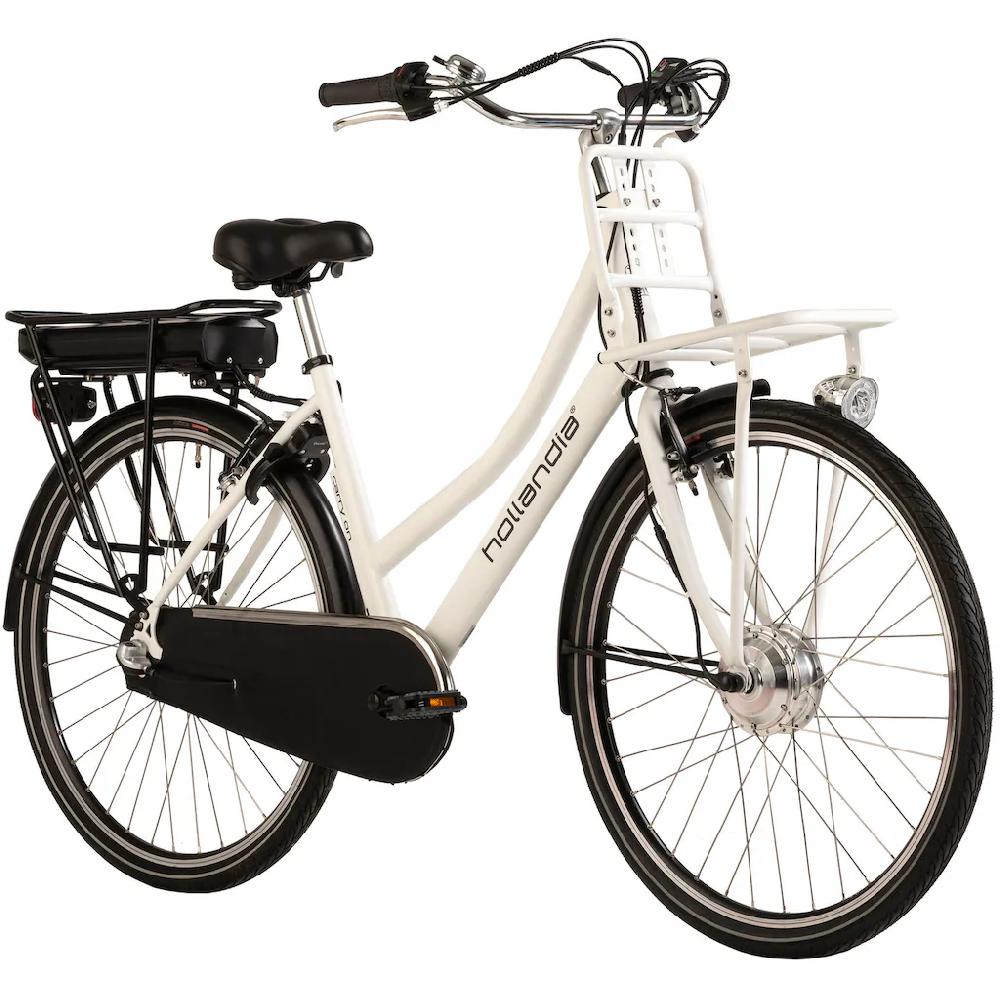 Hollandia E-Bike »Carry On« 3 Gang Shimano Nexus Frontmotor 250 W Pedelec Elektrofahrrad für Damen u. Herren Cityrad auf Rechnung Neuheiten