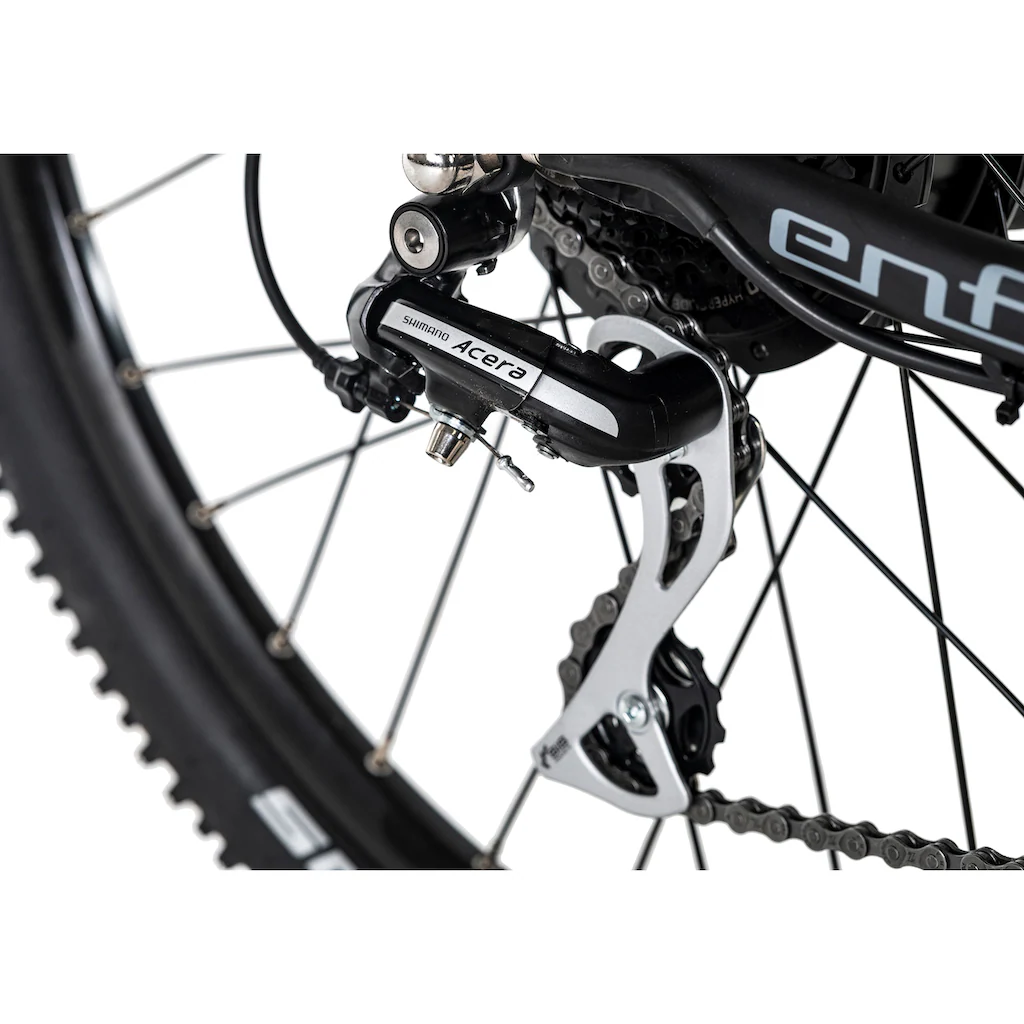 Adore E-Bike »Enforce« 24 Gang Shimano Acera Heckmotor 250 W Pedelec Elektrofahrrad für Damen u. Herren MTB Mountainbike Tägliche Deals