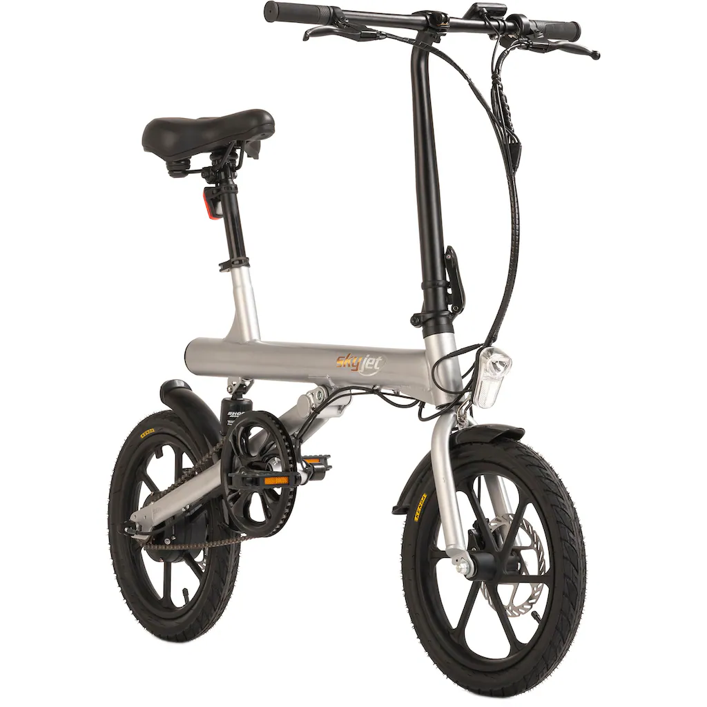 skyjet E-Bike »1S« 1 Gang Heckmotor 250 W Pedelec Elektrofahrrad für Damen u. Herren Klapprad auf Raten Sonderangebote