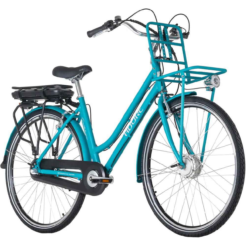 Adore E-Bike »Cantaloupe« 3 Gang Shimano Nexus Frontmotor 250 W Pedelec Elektrofahrrad für Damen u. Herren Cityrad auf Rechnung bestellen Wochenangebot