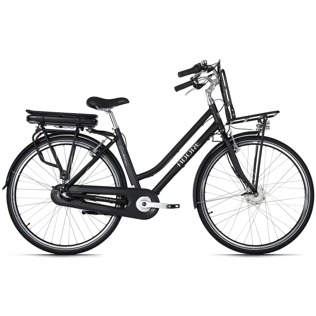 Adore E-Bike »Cantaloupe« 3 Gang Shimano Nexus Frontmotor 250 W Pedelec Elektrofahrrad für Damen u. Herren Cityrad auf Rechnung bestellen Begrenzte Freigabe
