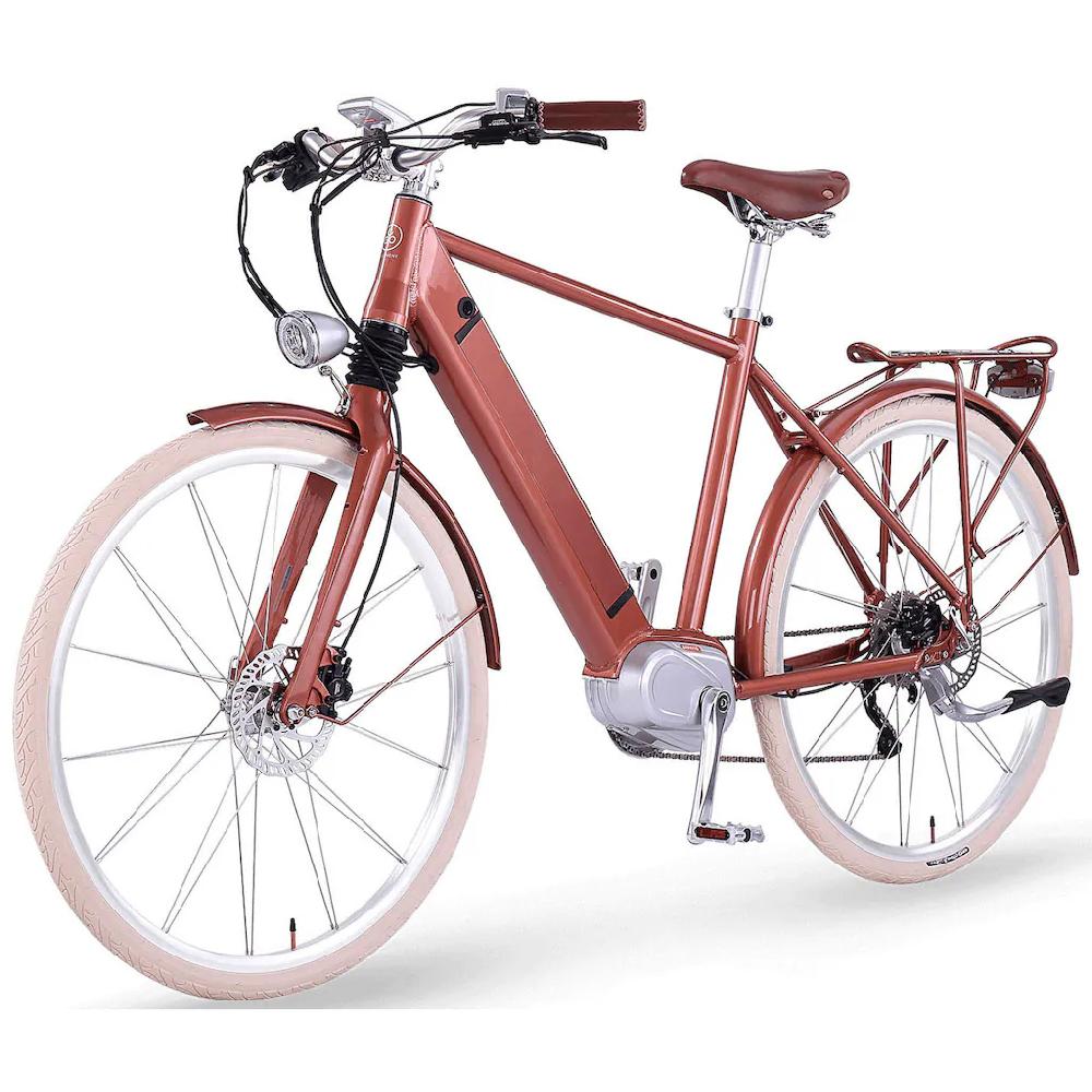 eGO Movement E-Bike »Classic 25 Cäsar Herren 54 cm Bronze 28"« 10 Gang Shimano Deore Mittelmotor 250 W Pedelec Elektrofahrrad für Damen u. Herren Cityrad auf Rechnung bestellen JETZT KAUFEN