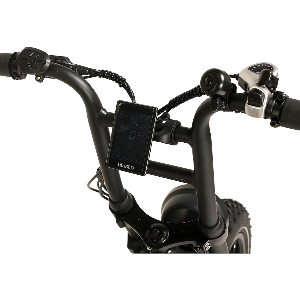 DIABLO BIKES E-Bike »Fat E-Bike 20" Kompakt Bike Zipper RH 50 cm« 7 Gang Shimano Tourney Heckmotor 250 W Pedelec Elektrofahrrad für Damen und Herren auf Rechnung kaufen Neueste Stile