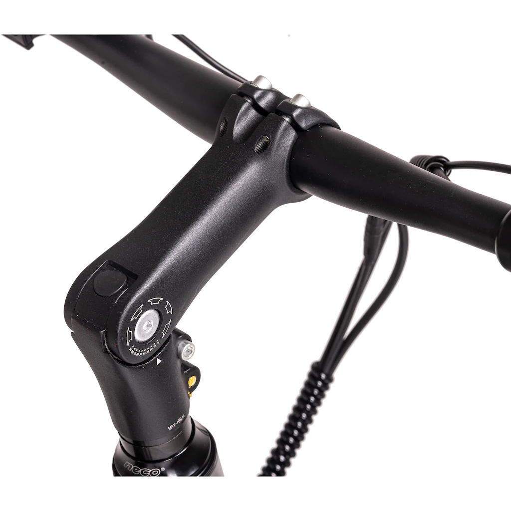 Hollandia E-Bike »Mantova« 7 Gang Shimano Tourney Mittelmotor 250 W Pedelec Elektrofahrrad für Damen u. Herren Urbanbike Vierteljährliche Förderung