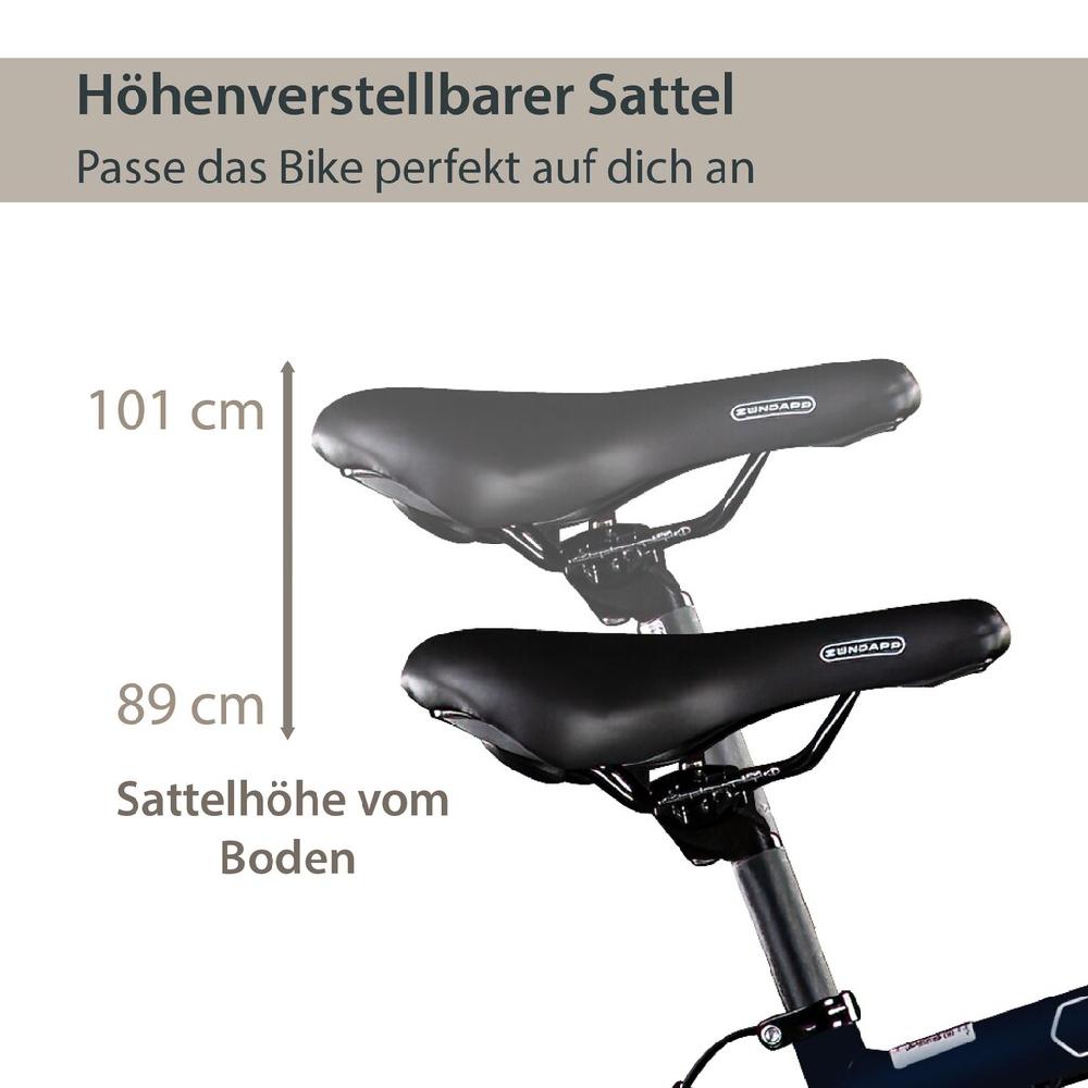 AGON E-Bike »Avesa« 21 Gang Heckmotor 250 W Pedelec Elektrofahrrad für Damen u. Herren Trekkingrad 50% Rabatt mit kostenlosem Versand