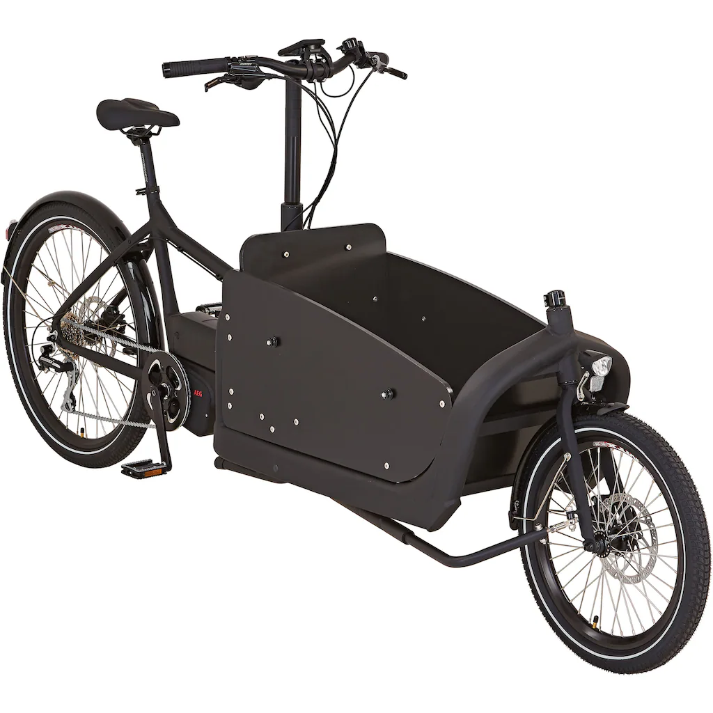 Prophete E-Bike »CARGO 22.ETL.20« 8 Gang Shimano Acera Mittelmotor 250 W Pedelec Elektrofahrrad für Damen u. Herren Lastenrad auf Rechnung bestellen 2025