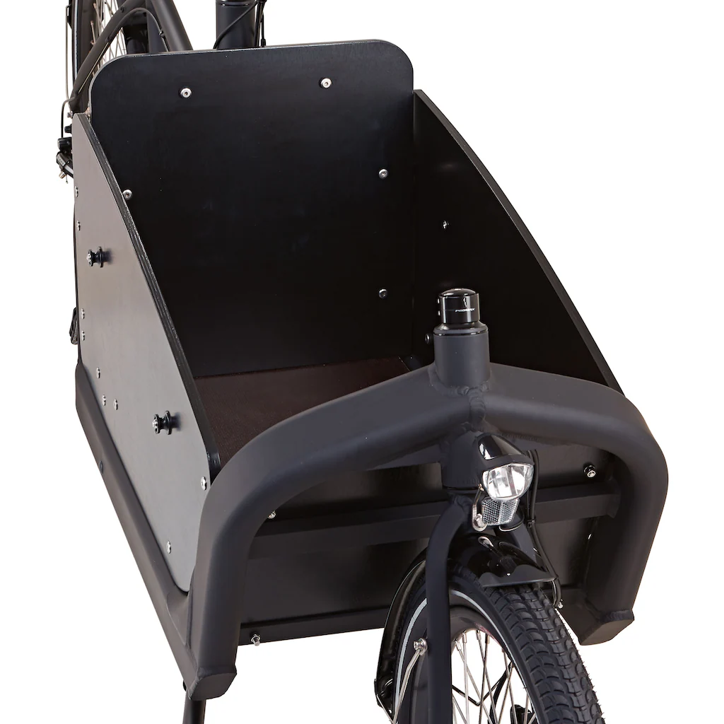Prophete E-Bike »CARGO 22.ETL.20« 8 Gang Shimano Acera Mittelmotor 250 W Pedelec Elektrofahrrad für Damen u. Herren Lastenrad auf Rechnung bestellen 2025