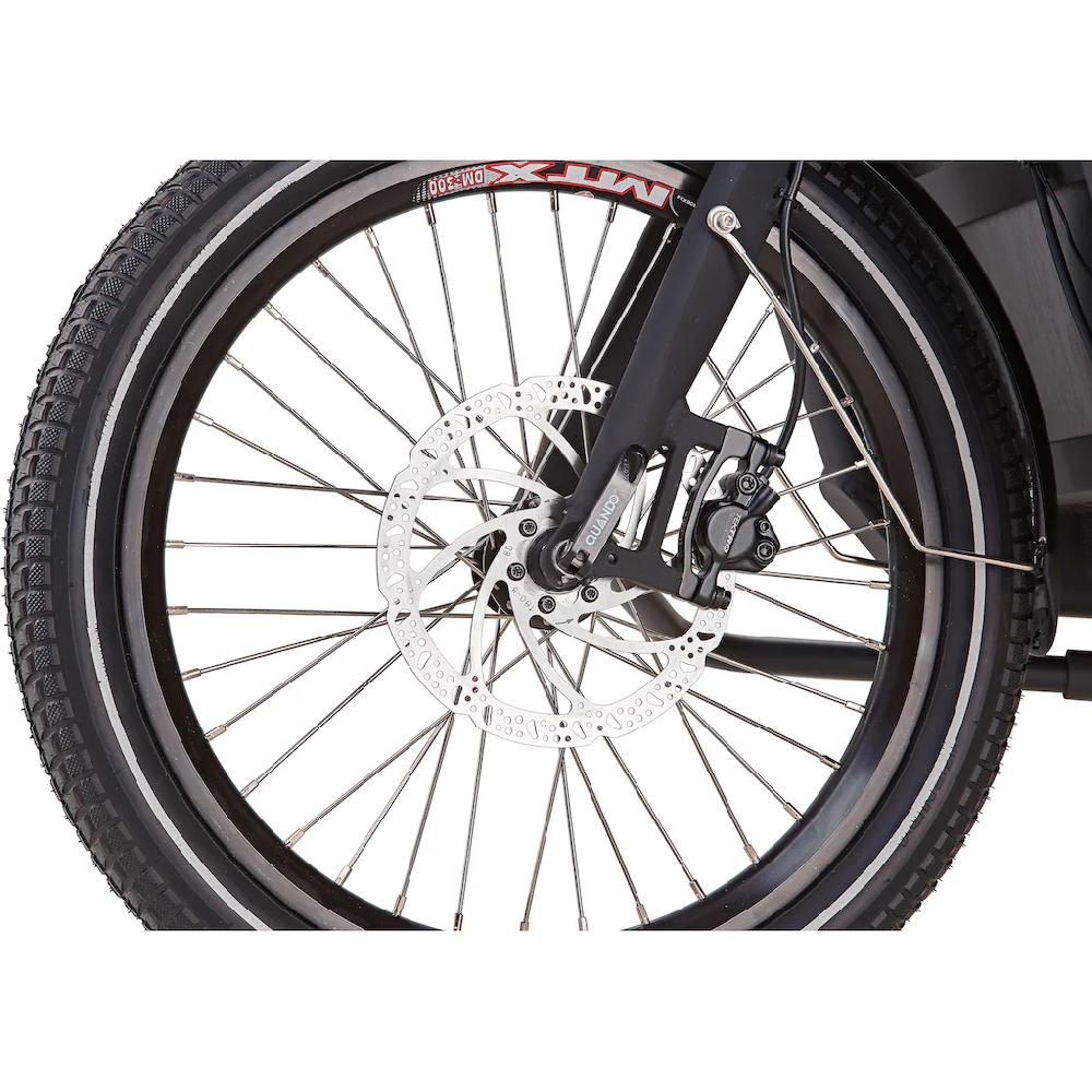Prophete E-Bike »CARGO 22.ETL.20« 8 Gang Shimano Acera Mittelmotor 250 W Pedelec Elektrofahrrad für Damen u. Herren Lastenrad auf Rechnung bestellen 2025