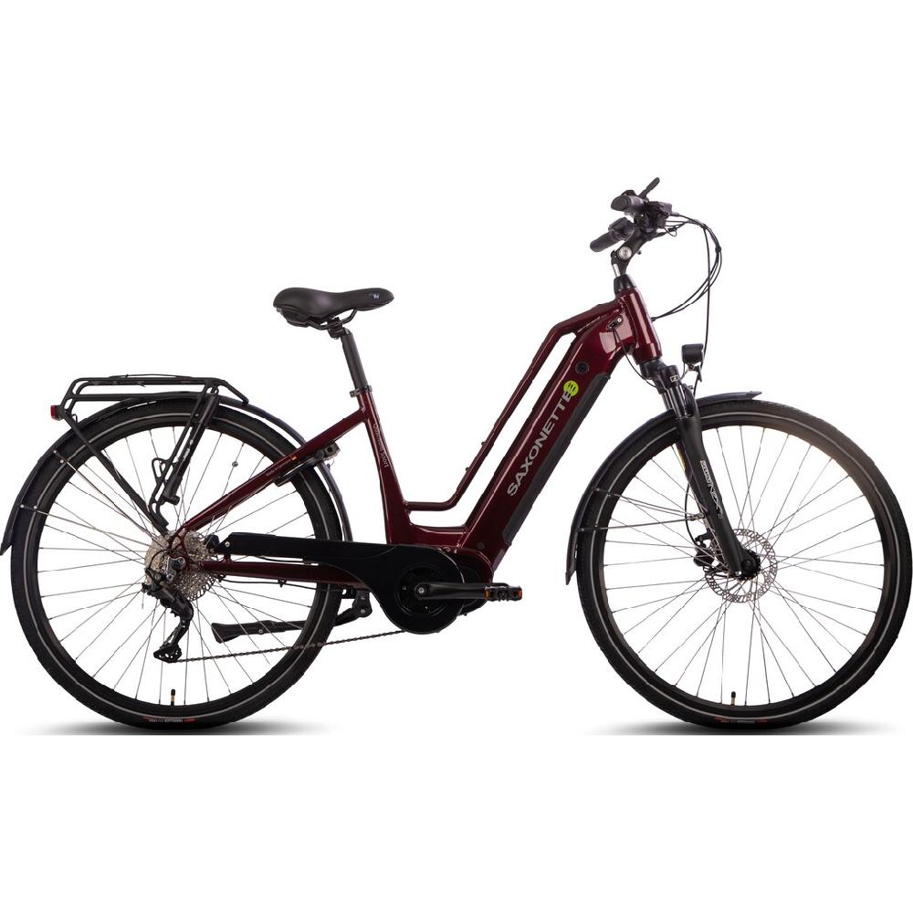 SAXONETTE E-Bike »Quantum Plus« 8 Gang Shimano Nexus Mittelmotor 250 W Pedelec Elektrofahrrad für Damen u. Herren Cityrad auf Rechnung online bestellen Verkauf