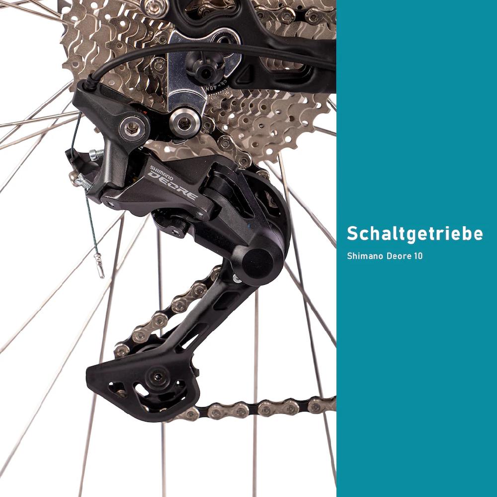SAXONETTE E-Bike »Premium Sport (Trapez)« 10 Gang Mittelmotor 250 W Pedelec Elektrofahrrad für Damen Trekkingrad auf Raten Hotsell