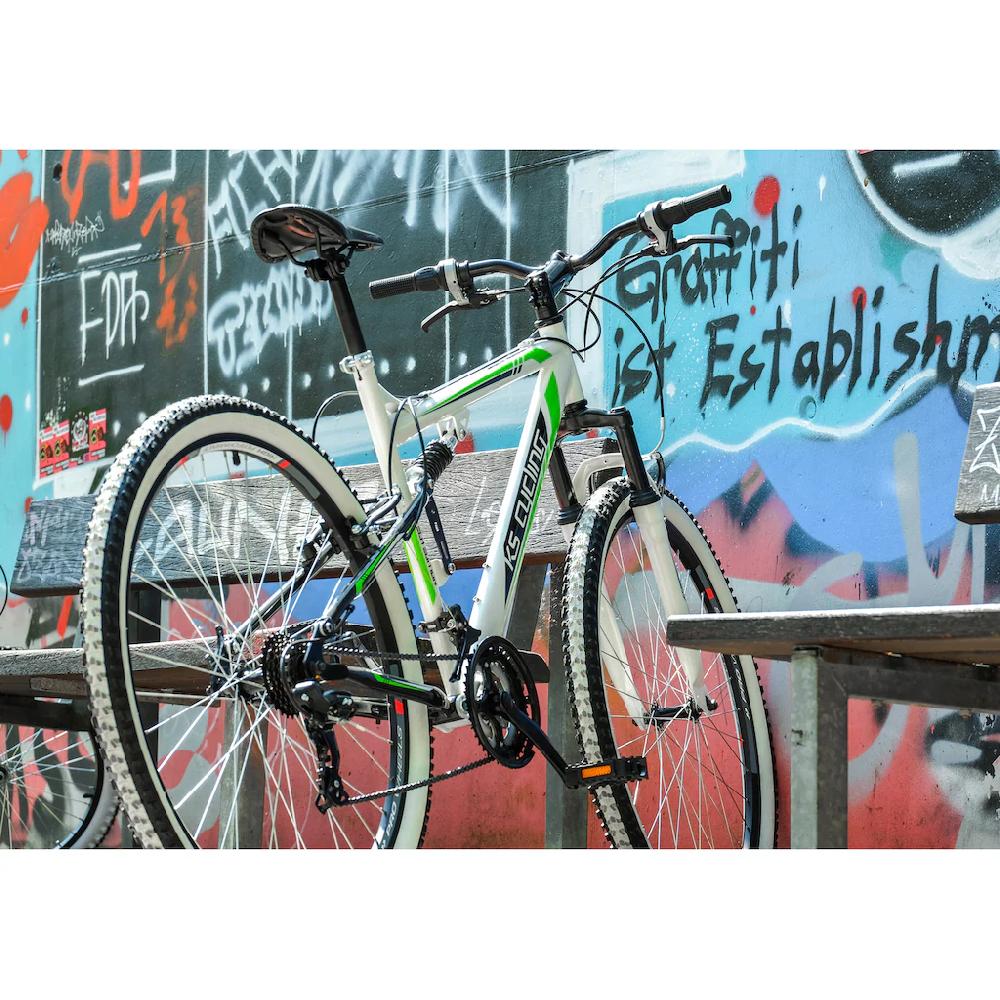 KS Cycling Mountainbike »Scrawler« 21 Gang Shimano Tourney Schaltwerk Kettenschaltung für Herren Kettenschaltung auf Rechnung bestellen Limitierter Zeitrabatt