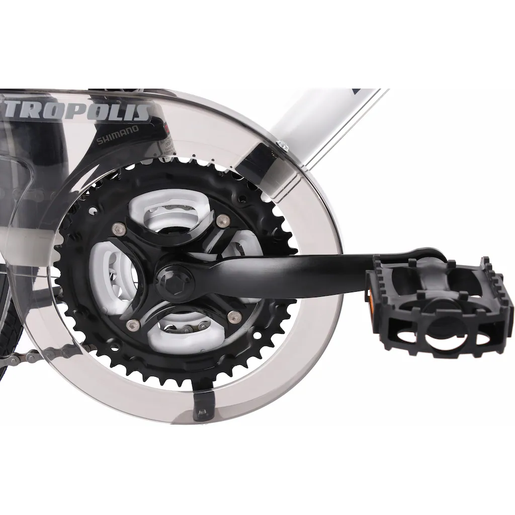 KS Cycling Trekkingrad »Metropolis« 21 Gang Shimano Tourney Schaltwerk Kettenschaltung für Damen Kettenschaltung Rabatt