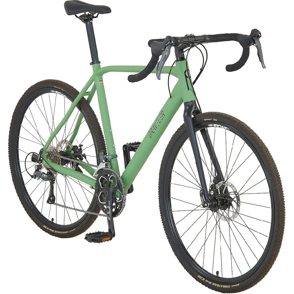 Prophete Gravelbike »Prohete Graveler« 16 Gang Shimano Claris Schaltwerk Kettenschaltung auf Rechnung Exklusivangebot