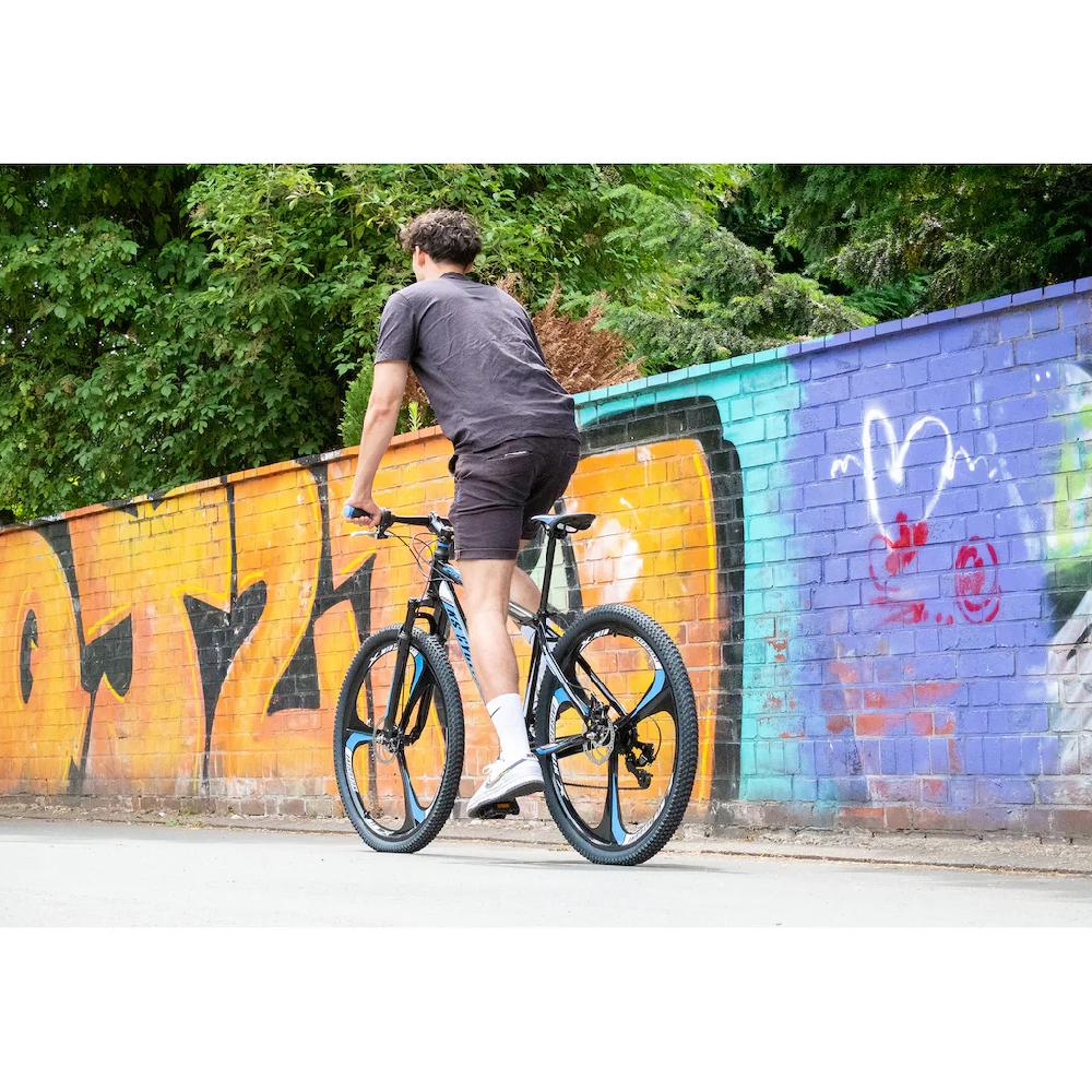 KS Cycling Mountainbike »Sharp« 21 Gang Shimano Tourney Schaltwerk Kettenschaltung für Herren Kettenschaltung auf Rechnung Cyber Monday