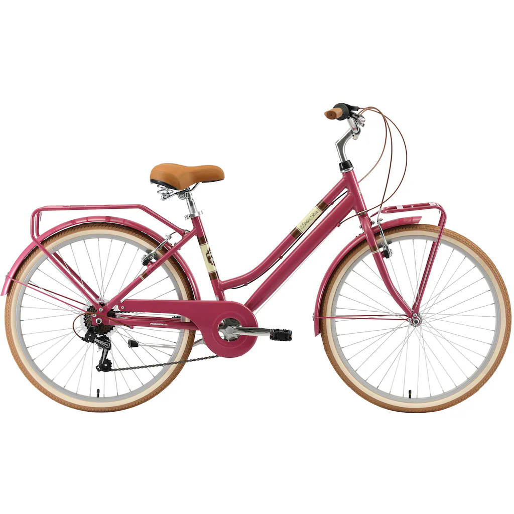 Bikestar Cityrad 7 Gang Shimano RD-TY21 Schaltwerk Kettenschaltung für Damen Kettenschaltung auf Rechnung kaufen Online Outlet