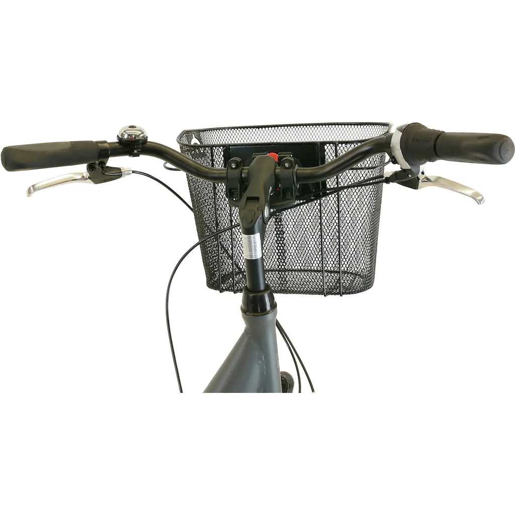 HAWK Bikes Cityrad »City Comfort Deluxe Plus Grey« 7 Gang Shimano Nexus Schaltwerk für Damen und Herren auf Raten Zeitlich begrenztes Angebot
