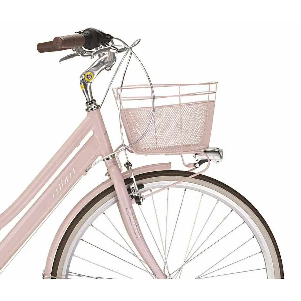 MBM Trekkingrad »New Boulevard« 18 Gang Shimano TY300 Schaltwerk Kettenschaltung für Damen Kettenschaltung Sonderangebote