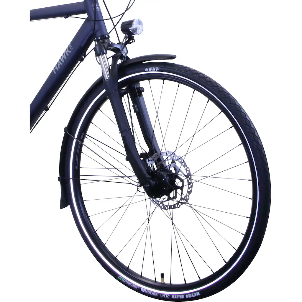 HAWK Bikes Trekkingrad »Trekking Gent Deluxe Plus Ocean Blue« 20 Gang Shimano Shimano CUES Schaltwerk für Herren auf Rechnung online kaufen Bis zu 50% Rabatt