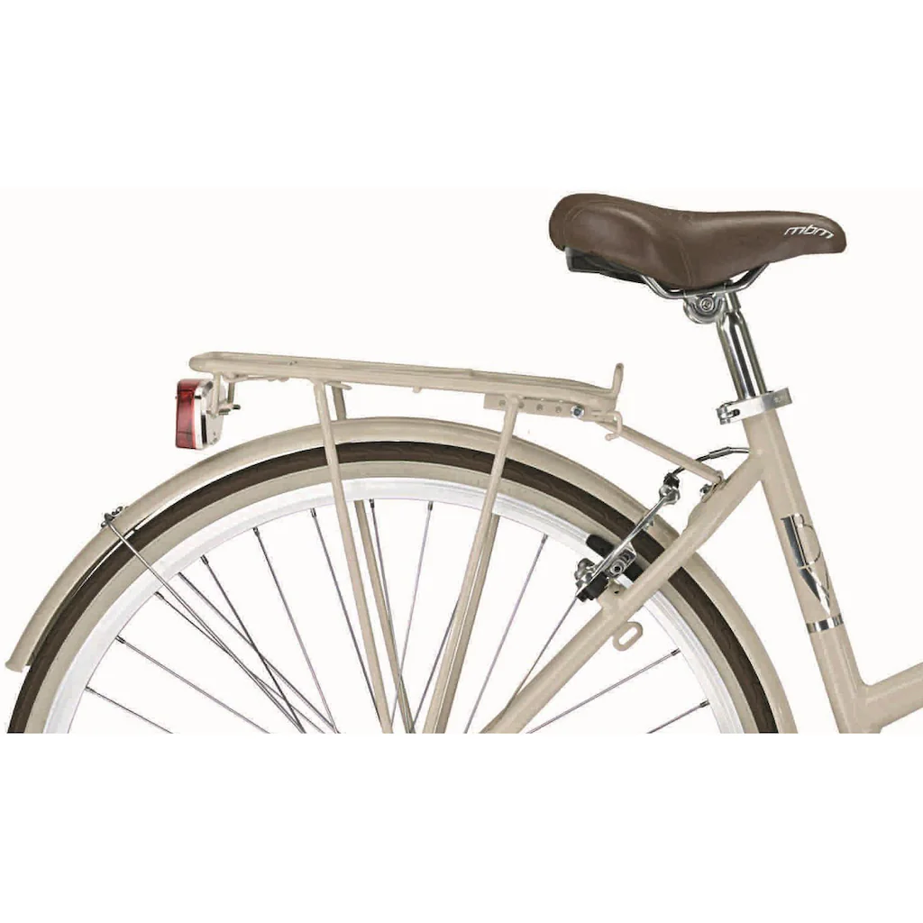MBM Trekkingrad »New Boulevard« 18 Gang Shimano TY300 Schaltwerk Kettenschaltung für Damen Kettenschaltung auf Rechnung bestellen Sonderangebot der Fabrik