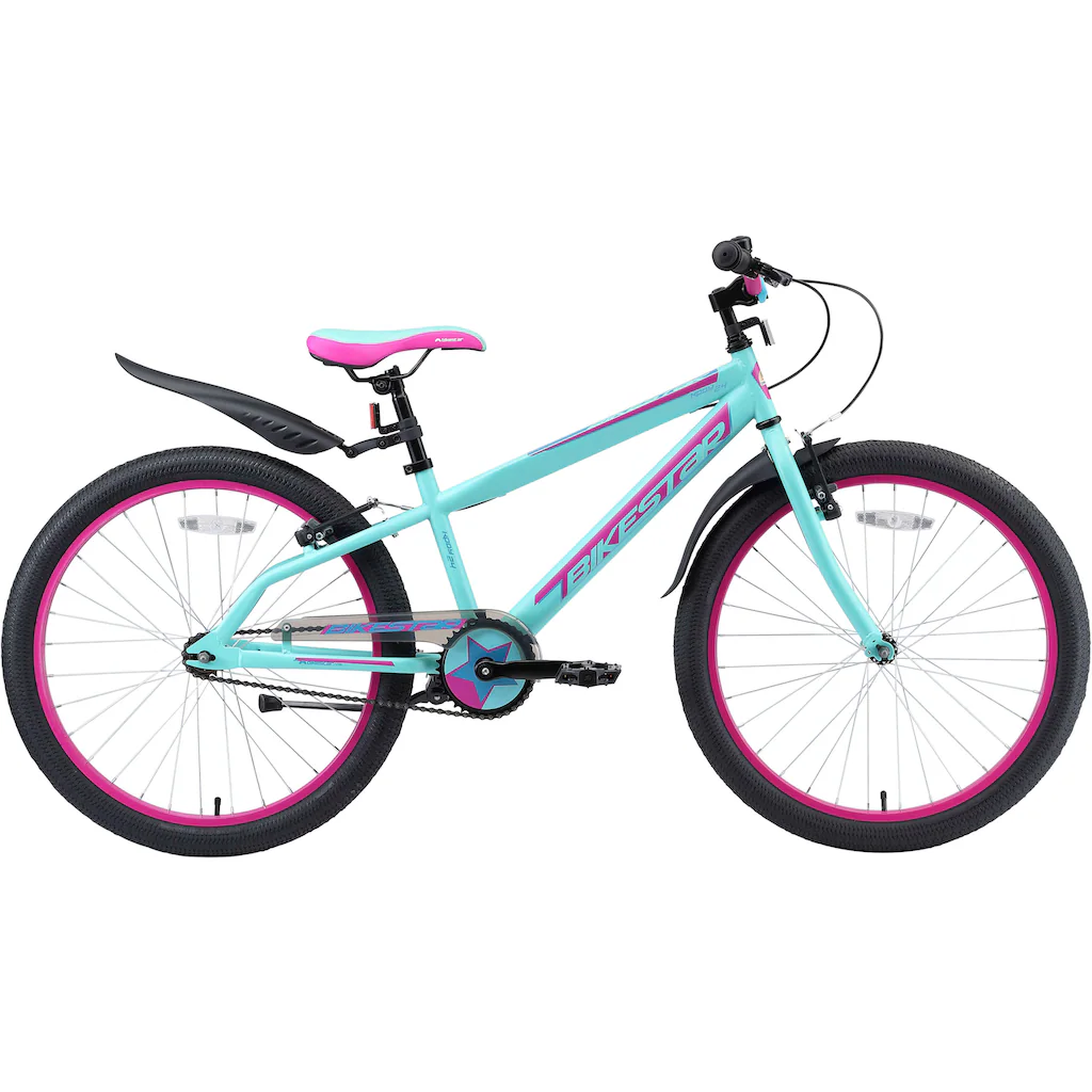 Bikestar Jugendfahrrad 1 Gang für Damen auf Rechnung zollfrei