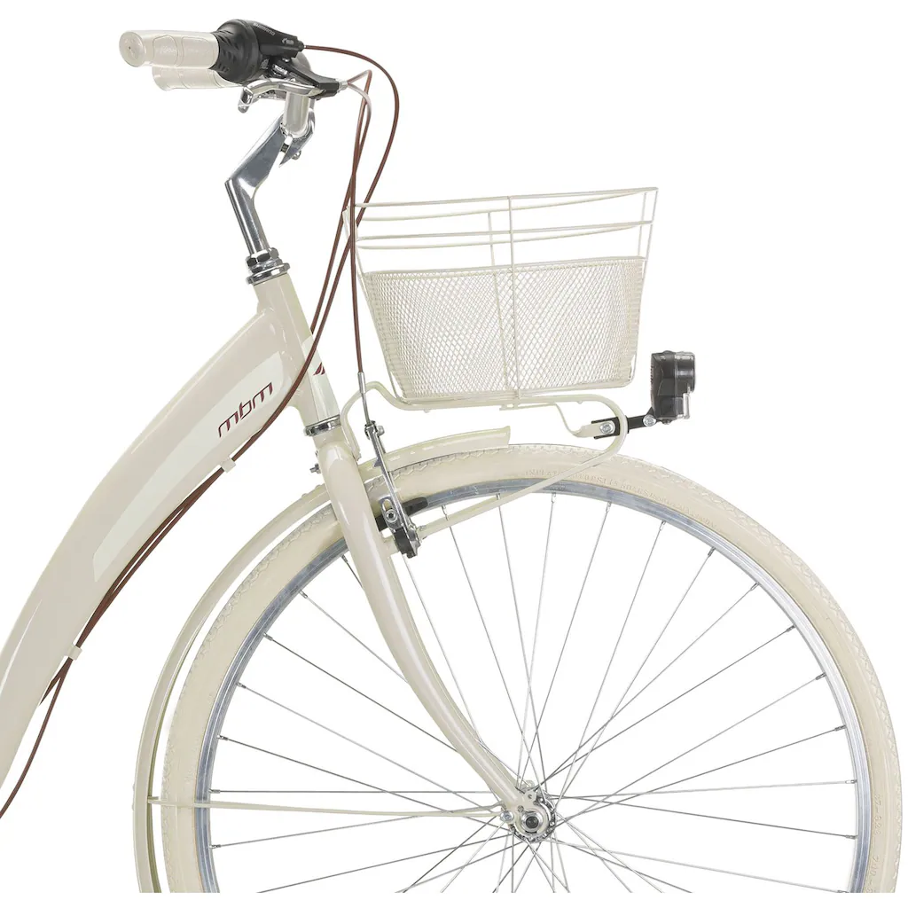MBM Cityrad »NEW Primavera« 6 Gang Shimano TY300 Schaltwerk Kettenschaltung für Damen Kettenschaltung Meist gekauft