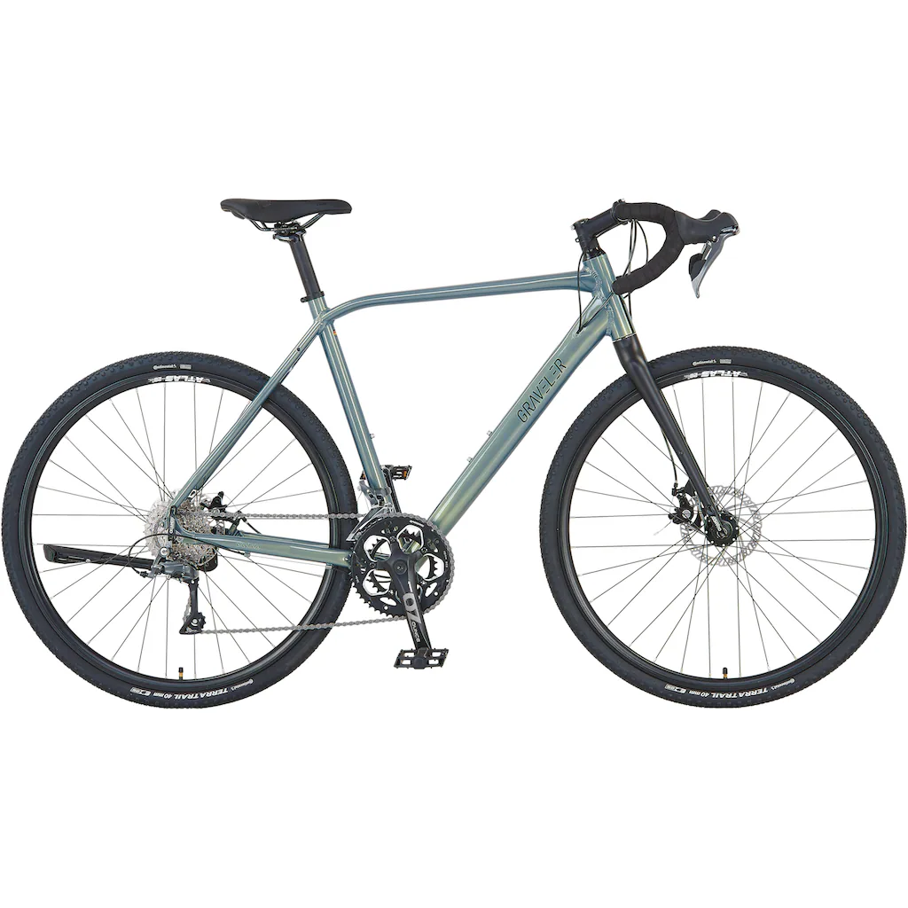 Prophete Gravelbike »Graveler« 16 Gang Shimano Claris Schaltwerk Kettenschaltung Blitzverkäufe