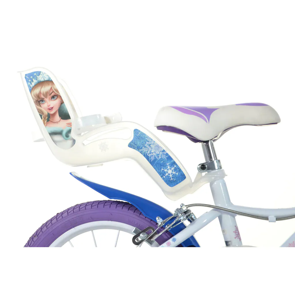 Dino Kinderfahrrad »Snow Queen Eiskönigin« 1 Gang mit Stützrädern Korb und Puppensitz auf Rechnung online bestellen Online Shopping