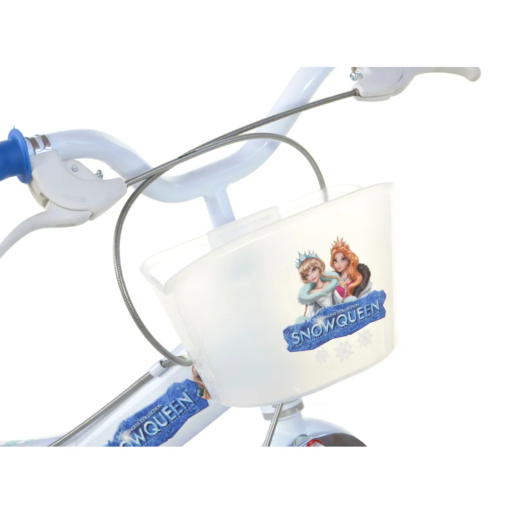Dino Kinderfahrrad »Snow Queen Eiskönigin« 1 Gang mit Stützrädern Korb und Puppensitz auf Rechnung online bestellen Online Shopping