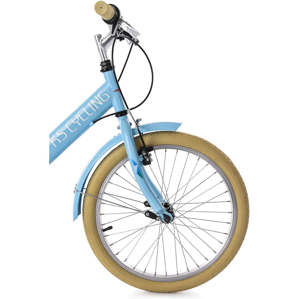 KS Cycling Jugendfahrrad »Toscana« 6 Gang Shimano Tourney Schaltwerk Kettenschaltung für Damen und Herren Kettenschaltung Muttertagsangebot