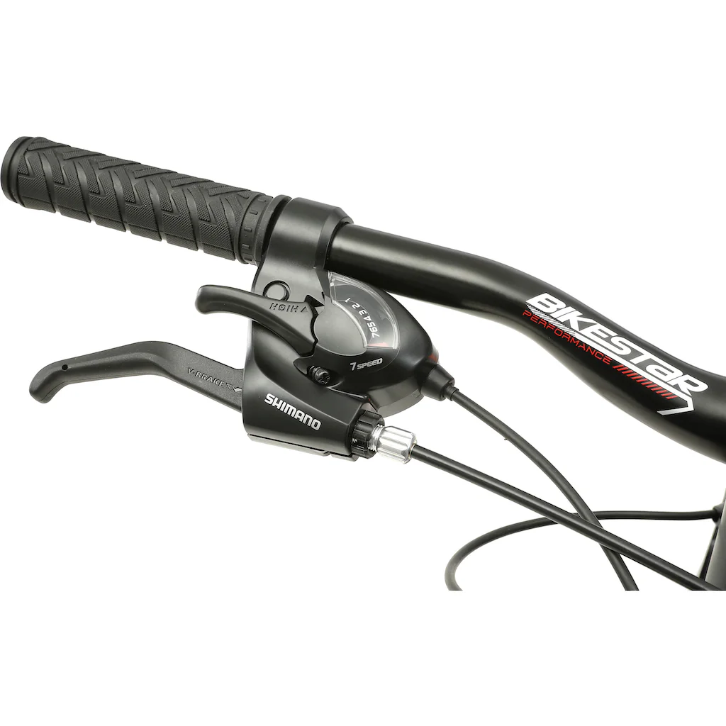 Bikestar Mountainbike 21 Gang Shimano RD-TY300 Schaltwerk Kettenschaltung für Damen und Herren Kettenschaltung auf Rechnung kaufen Blitzangebot