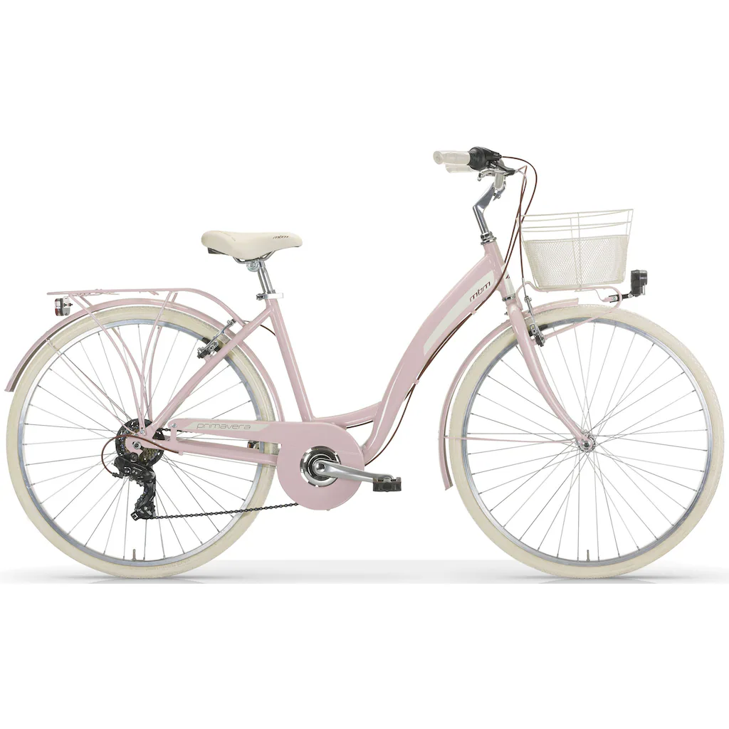 MBM Cityrad »NEW Primavera« 6 Gang Shimano TY300 Schaltwerk Kettenschaltung für Damen Kettenschaltung auf Rechnung online kaufen Sonderangebote